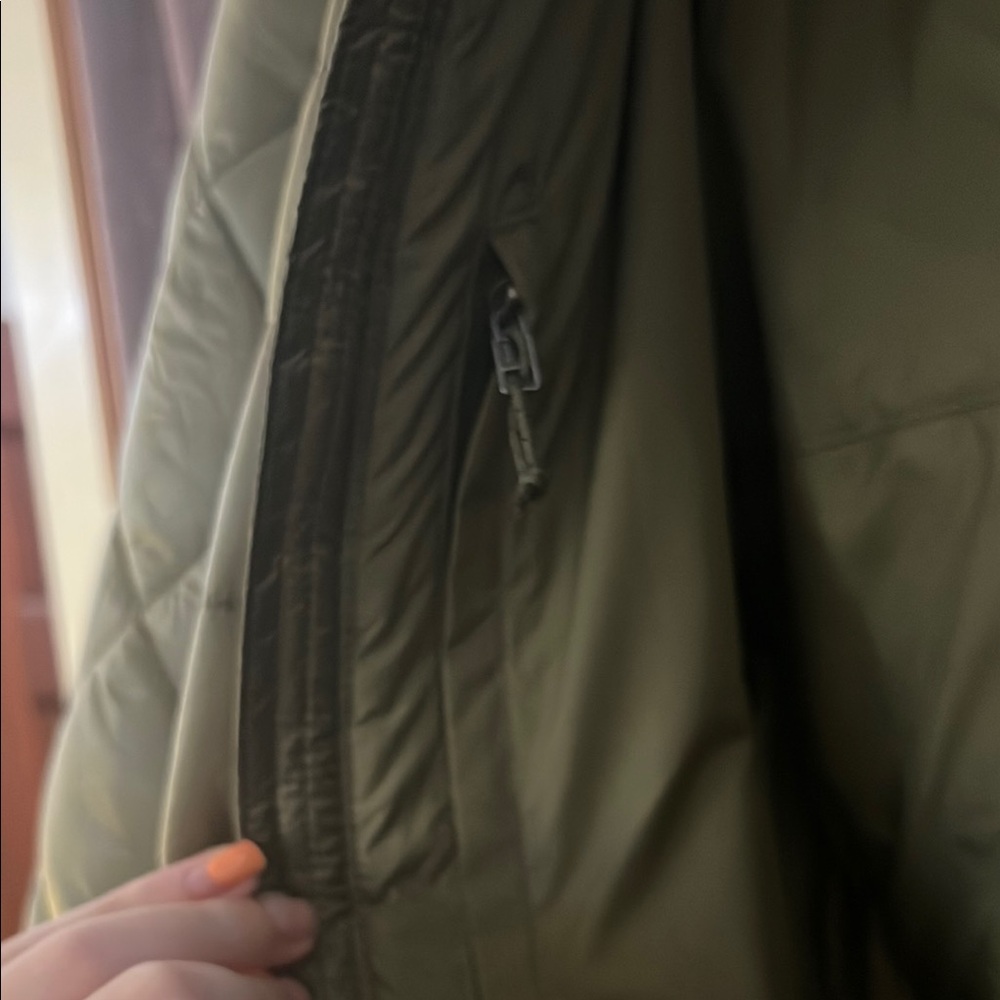 Patagonia Sage Green Quilted Coat - Picture 5 of 7